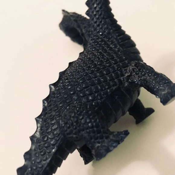 Vintage Two Headed Dinosaur Dragon Hong Kong 3 Inch  Tall - Picture 3 of 15